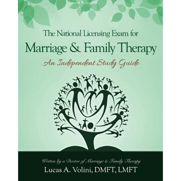 Pre-Owned The National Licensing Exam for Marriage and Family Therapy: An Independent Study Guide: Everything you need to know in a condensed and structured ind (Paperback) 0692537112 9780692537114