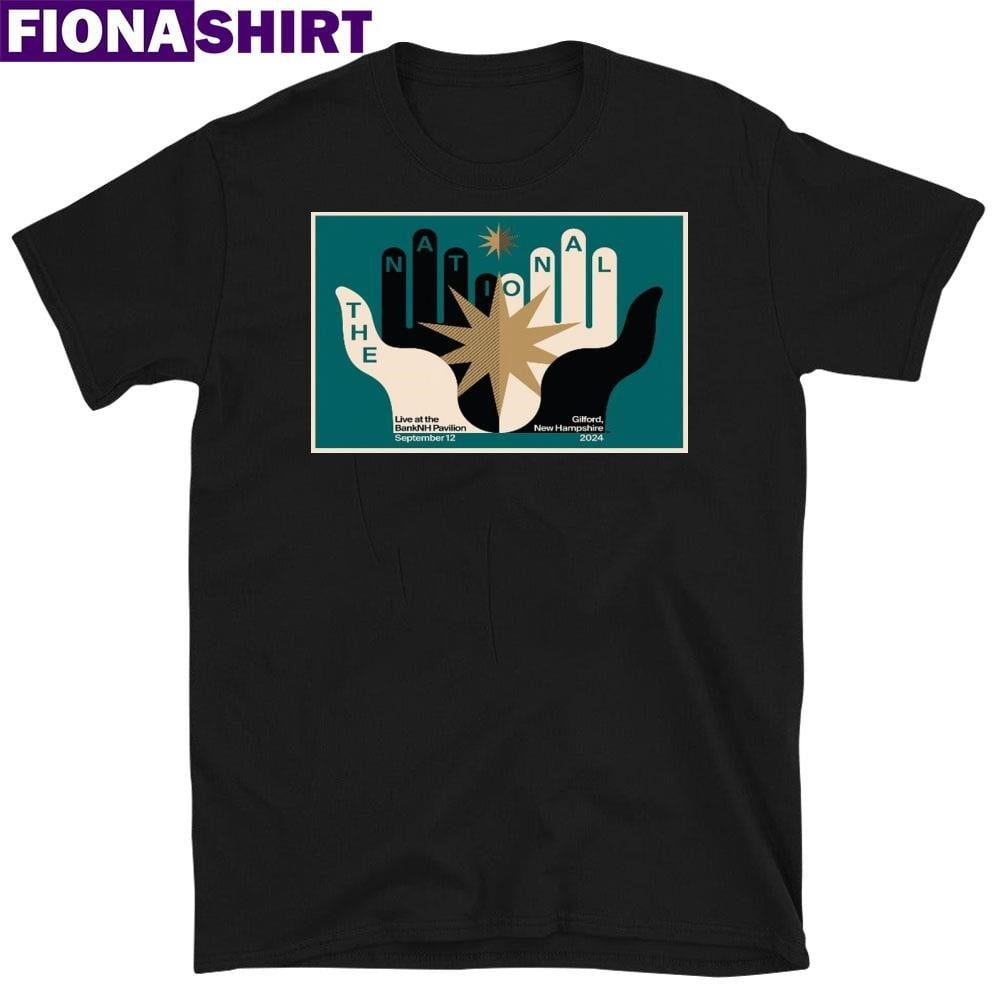 The National On Sept 12 2024 Banknh Pavilion Gilford Nh Poster Shirt