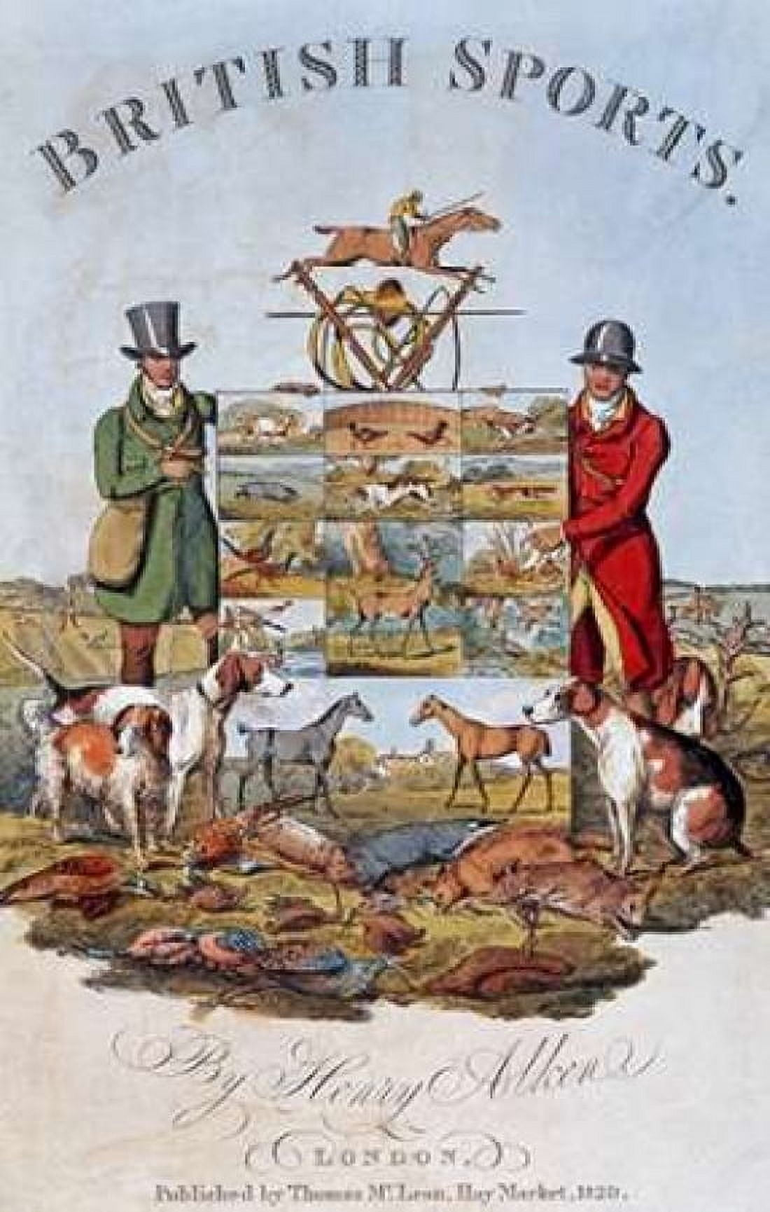 The National Sports of Great Britain Canvas Art - Henry Thomas Alken (12 x 18)