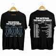 The National and The War on Drugs Zen Diagram Tour 2024 Shirt, The