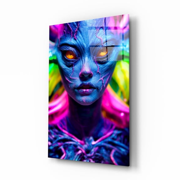 The Native Glass Wall Art || Designer Collection
