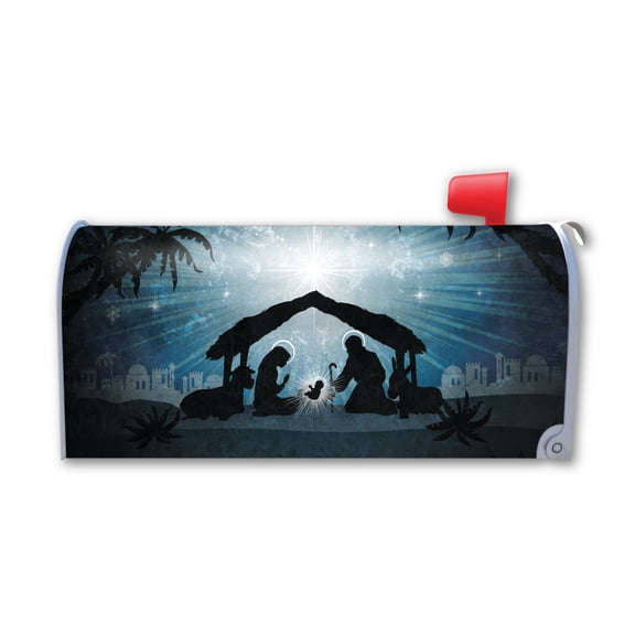The Nativity Large Mailbox Cover Magnet