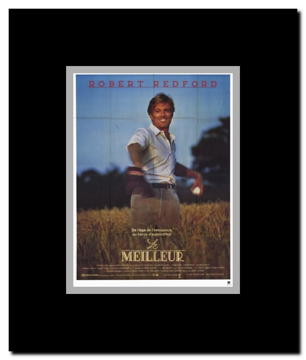 The Natural Framed Movie Poster