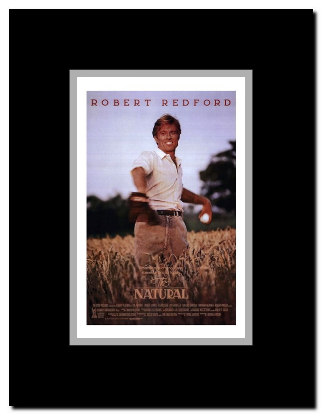 The Natural Framed Movie Poster