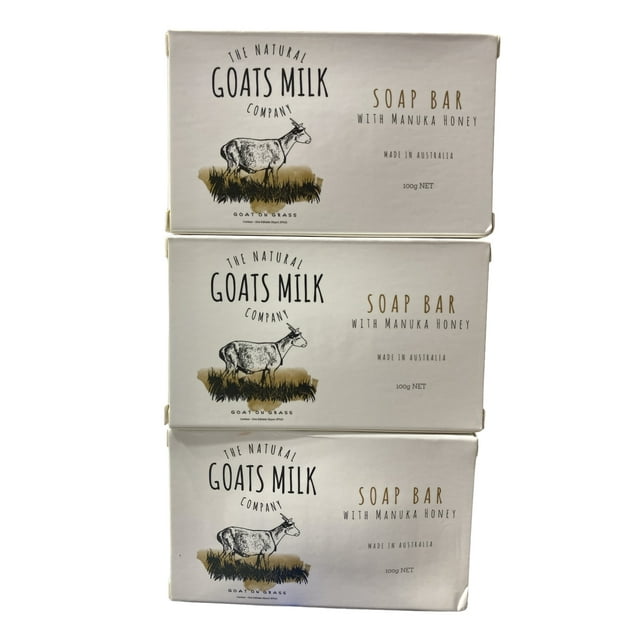 The Natural Goats Milk Company Soap Bar With Goat Milk & Manuka Honey