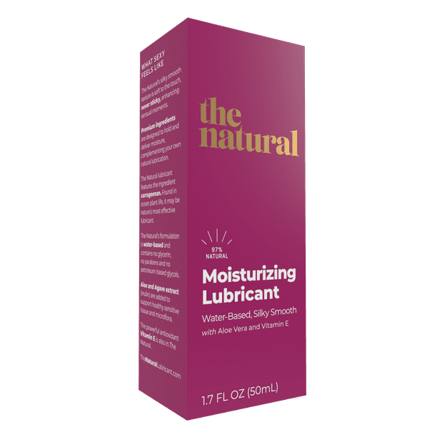 The Natural Moisturizing Lubricant with Carrageenan, Water Based