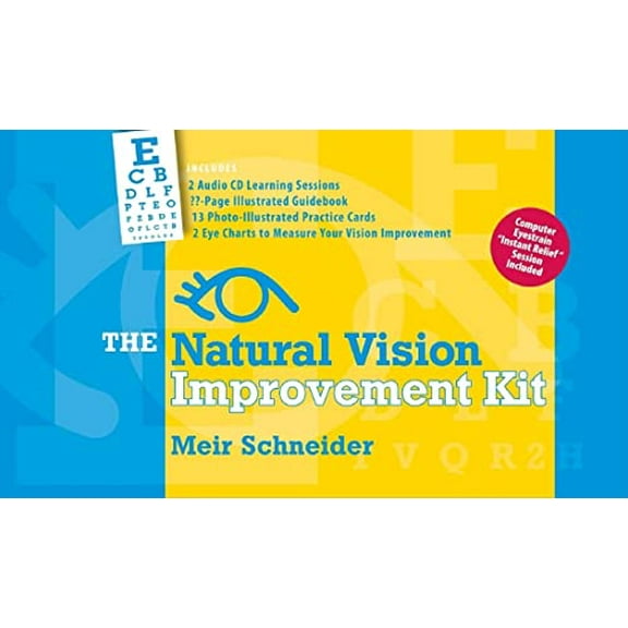 Pre-Owned The Natural Vision Improvement Kit [With Cards and Guidebook] (Hardcover) 1591792568 9781591792567