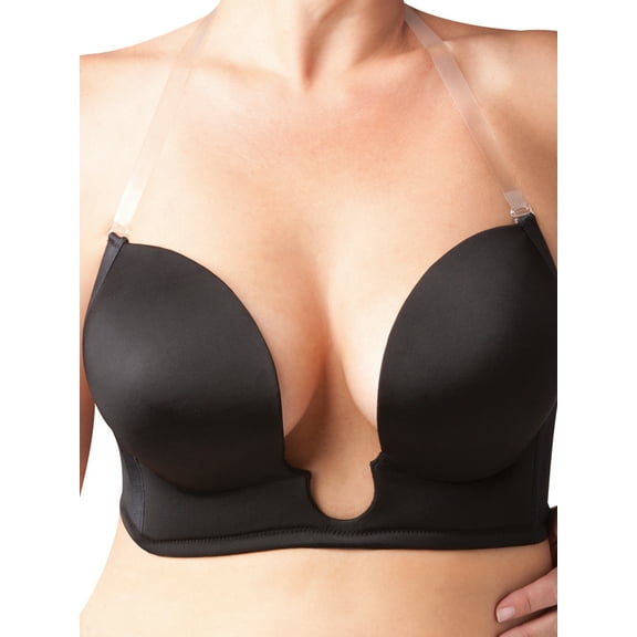 The Natural Womens Full Figure U Plunge Bra Style-2310