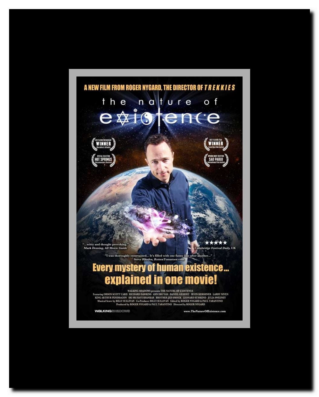 The Nature of Existence Framed Movie Poster