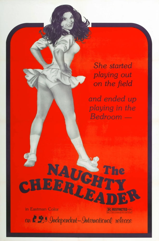 The Naughty Cheerleader U Canvas Art -  (24 x 36)