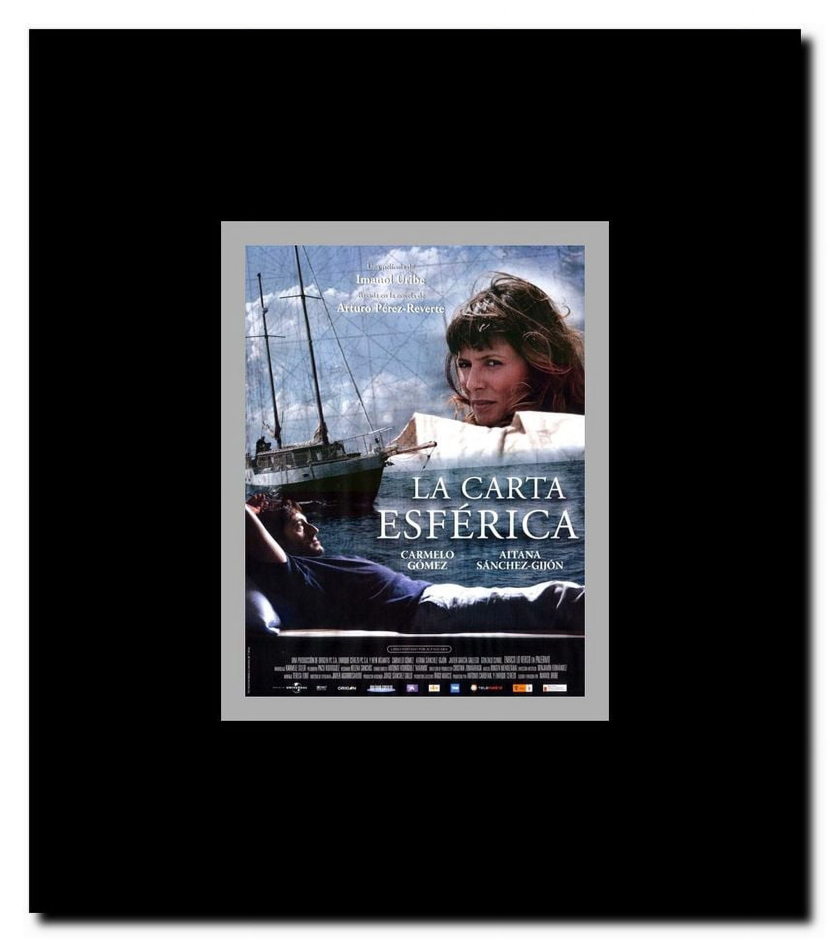 The Nautical Chart Framed Movie Poster