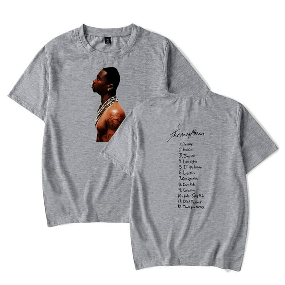 The Navy Album Merch T-shirt Men's and Women's Fashion Round Neck Short Sleeve Top