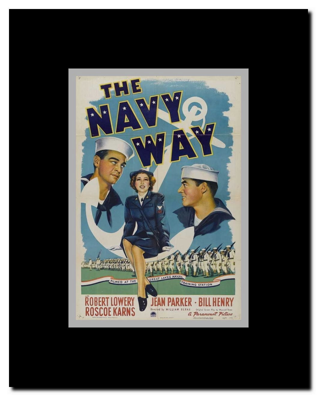 The Navy Way Framed Movie Poster