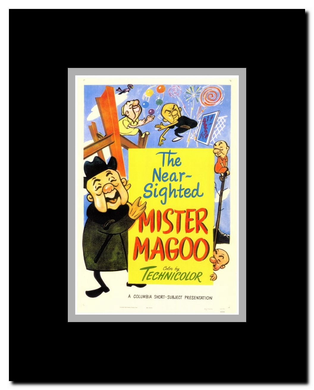 The Near Sighted Mr. Magoo Framed Movie Poster