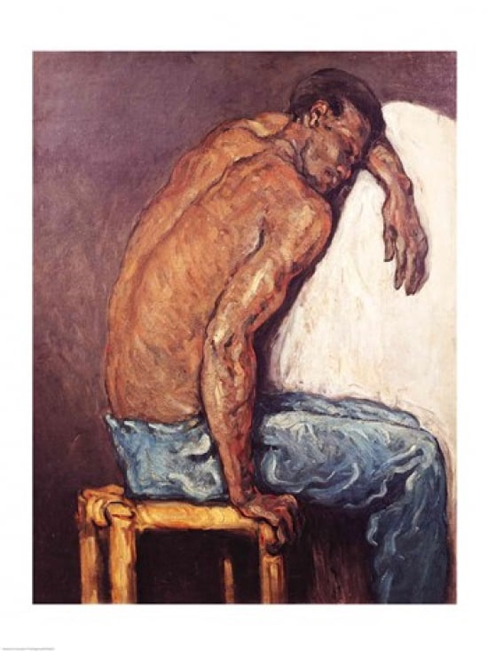 The Negro Scipion Canvas Art - Paul Cezanne (18 x 24)