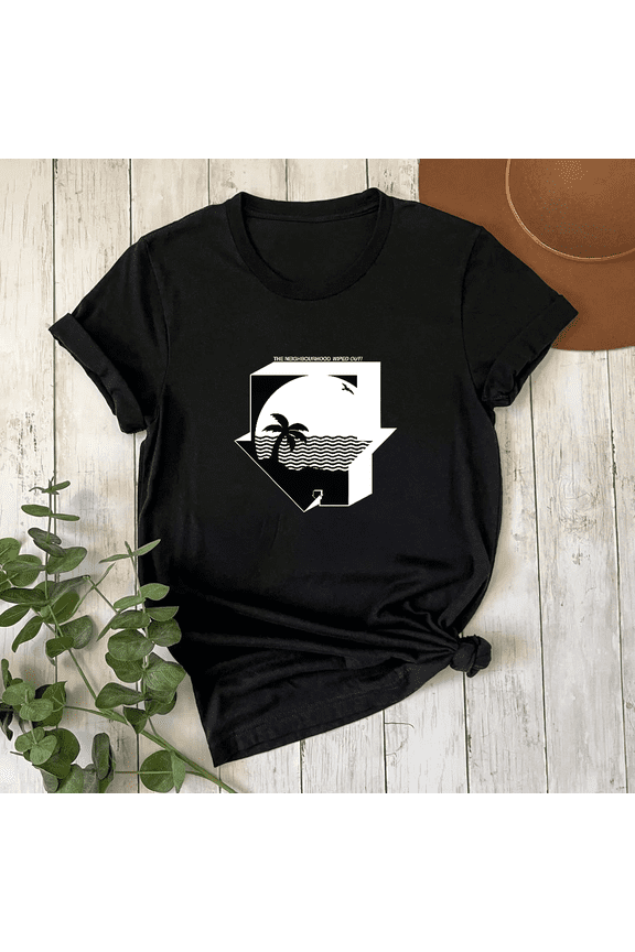 The Neighbourhood Band Album Retro Music Logo NBHD Unisex T-Shirt V40867 up to size 5XL