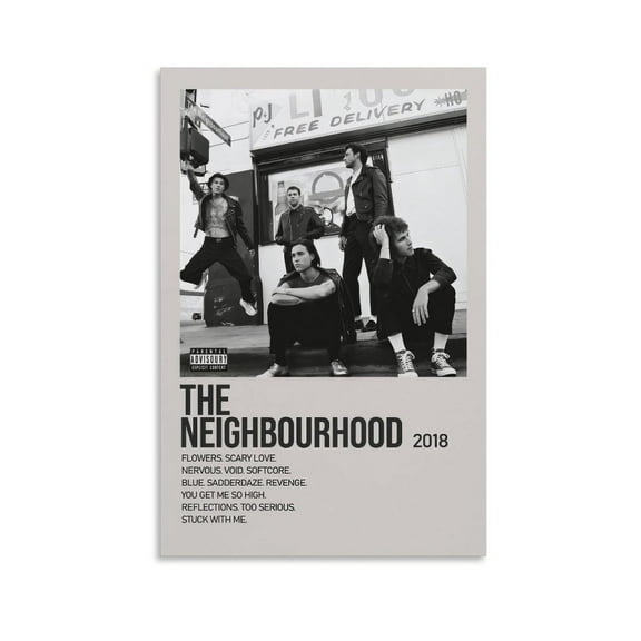The Neighbourhood By The Neighbourhood Canvas Poster Bedroom Decor Office Decor Gifts