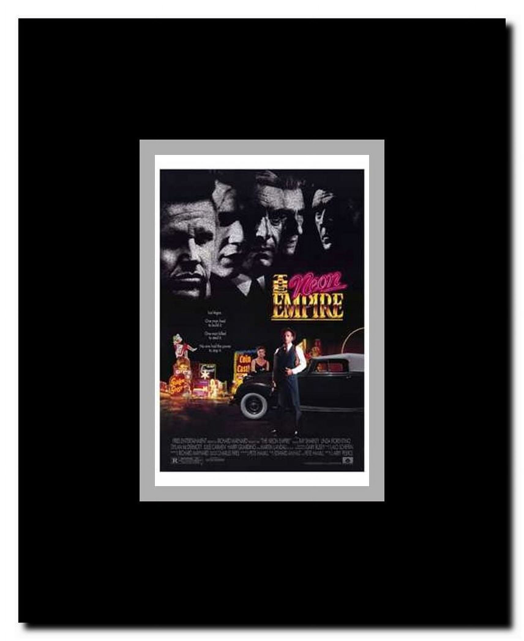 The Neon Empire Framed Movie Poster