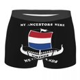 thumbnail image 1 of The Netherlands Flag Boxer Shorts For Men 3D Print Male Holland Underwear Panties Briefs Soft Underpants, 1 of 7
