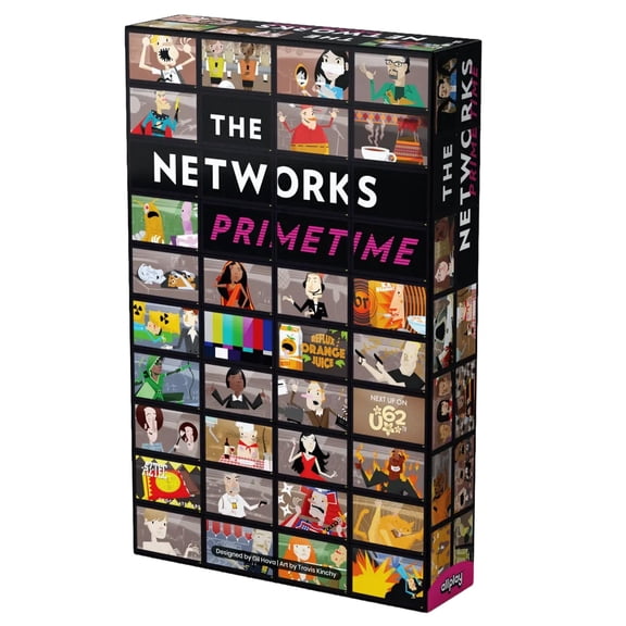 The Networks Primetime Strategy Card Game for Ages 13+, from Asmodee