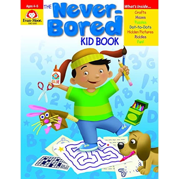 Pre-Owned The Never-Bored Kid Book (Paperback) 1557999325 9781557999320