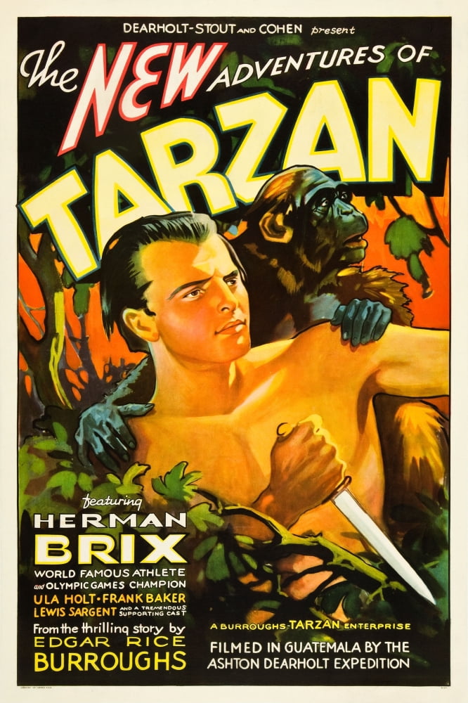 The New Adventures Of Tarzan Canvas Art - (24 x 36)