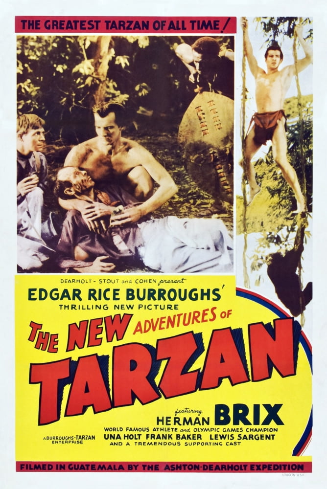 The New Adventures Of Tarzan U Canvas Art - (24 x 36)