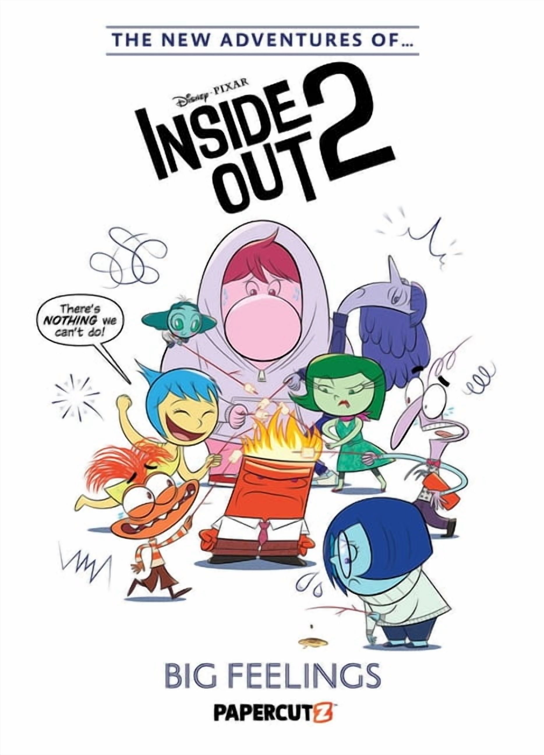 The New Adventures of Disney Pixar Inside Out 2: The New Adventures of Disney Pixar Inside Out 2 Vol. 1 : Big Feelings (Series #1) (Hardcover)