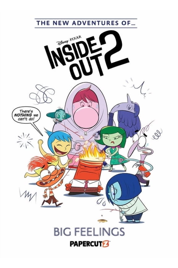 The New Adventures of Disney Pixar Inside Out 2: The New Adventures of Disney Pixar Inside Out 2 Vol. 1 : Big Feelings (Series #1) (Hardcover)