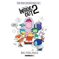 Pre-Owned The New Adventures of Disney Pixar Insid The New Adventures of Disney Pixar Inside Out 2 Vol. 1: Big Feelings, Book 1 (Paperback)