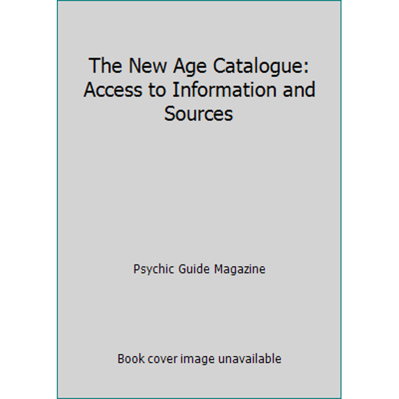 Pre-Owned The New Age Catalogue: Access to Information and Sources Paperback