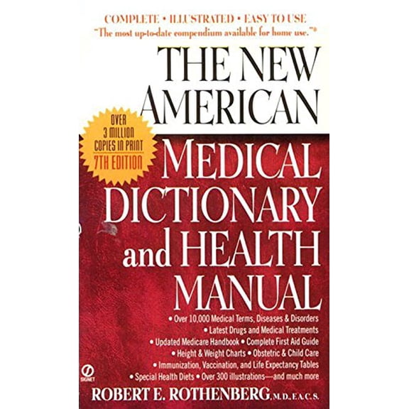 Pre-Owned The New American Medical Dictionary and Health Manual Paperback
