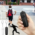 thumbnail image 1 of The New And Self Weapon Flashlight Keychain Outdoor Alarm,Easy To Operate And Convenient To Carry,Small And Exquisite.,New Release,Vsgery,Black, 1 of 9