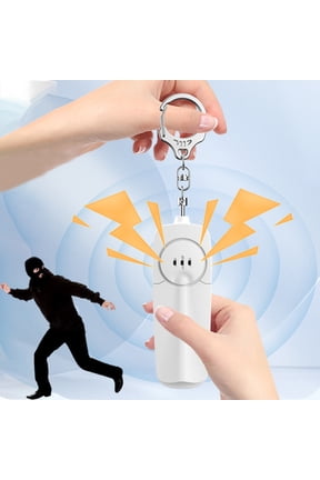 The New And Self Weapon Flashlight Keychain Outdoor Alarm, Easy To Operate And Convenient To Carry,Small And Exquisite.