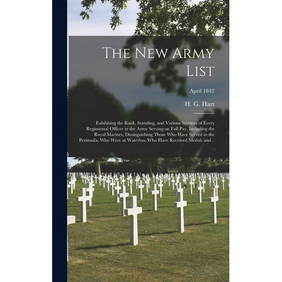The New Army List (Hardcover)