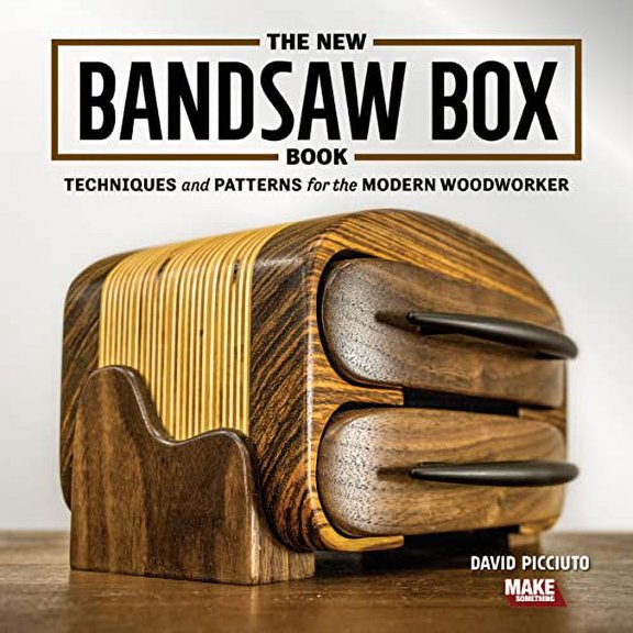 Pre-Owned The New Bandsaw Box Book: Techniques &amp; Patterns for the Modern Woodworker, 9781950934140, 1950934144, Paperback,