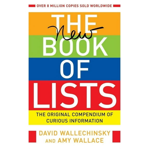 The New Book of Lists: The Original Compendium of Curious Information, (Paperback)