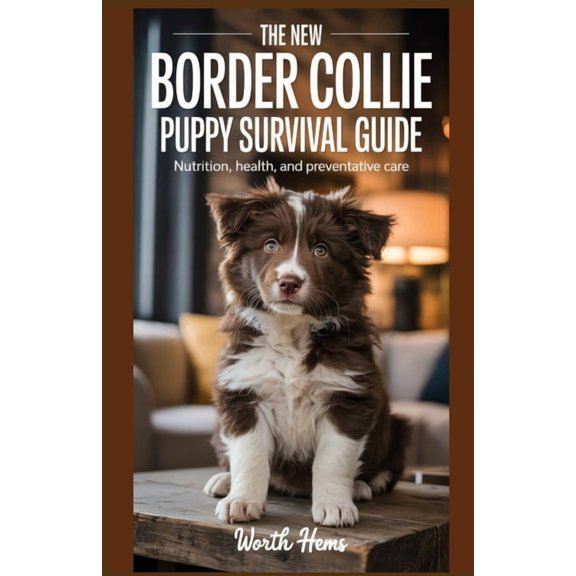 The New Border Collie Puppy Survival Guide: Nutrition, Health, and Preventative Care, (Paperback)