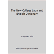 Pre-Owned The New College Latin and English Dictionary (Hardcover) 0877205612 9780877205616