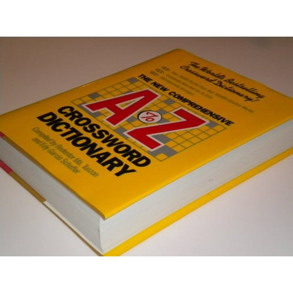 Pre-Owned The New Comprehensive A to Z Crossword Dictionary by Tuazon and Schaffer (Hardcover), Textbooks, English