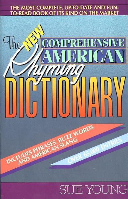 The New Comprehensive American Rhyming Dictionary, (Paperback ...