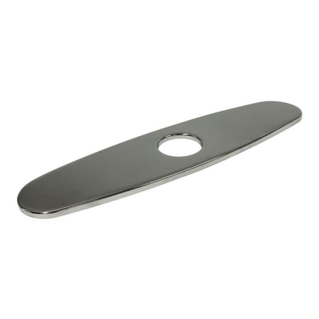 Concinnity Faucets 520000-PCH 8 in. Brass Escutcheon Cover Plate - Polished Chrome