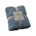 thumbnail image 1 of The New Coral Blanket Flannel Solid Color Office Lunch Break Blanket, 1 of 1