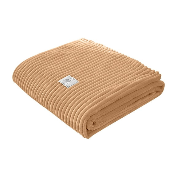 The New Coral Fleece Blanket Flannel Solid Color Office Lunch Break Blanket Polyester Blanket,As Show2,Other Mixed Materials