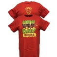 thumbnail image 1 of The New Day Rocks Mens Red T-shirt, 1 of 6