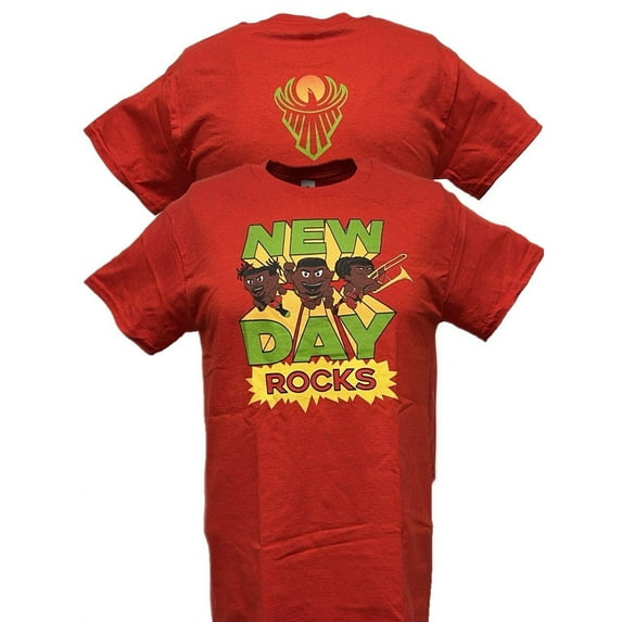 The New Day Rocks Mens Red T-shirt