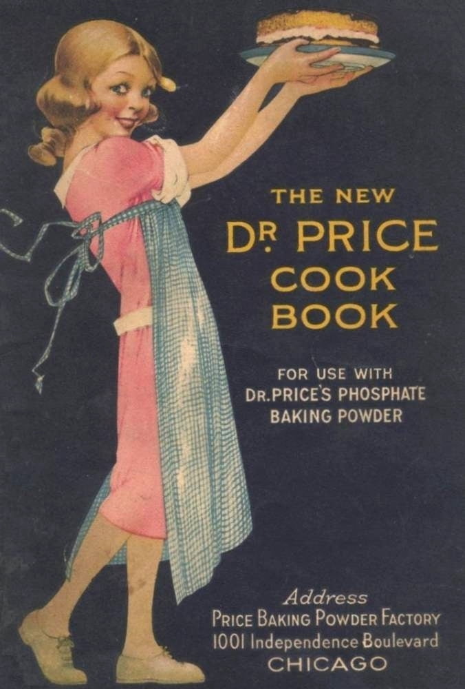 The New Dr Price Cookbook 1921 Canvas Art - (18 x 24)