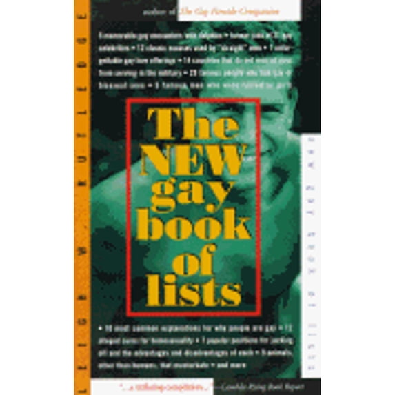 Pre-Owned The New Gay Book of Lists (Paperback) 1555833594 9781555833596