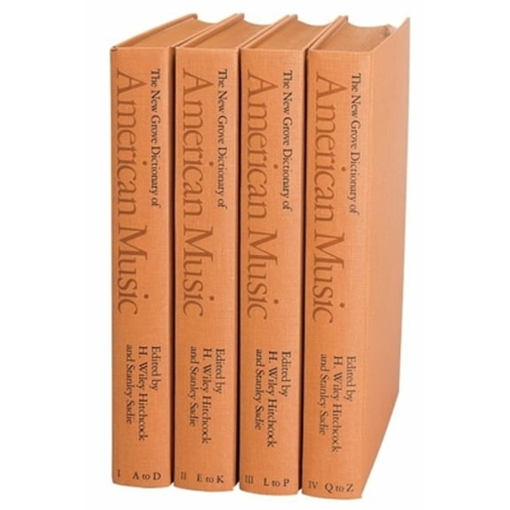 Pre-Owned The New Grove Dictionary of American Music (Hardcover) 9780943818368