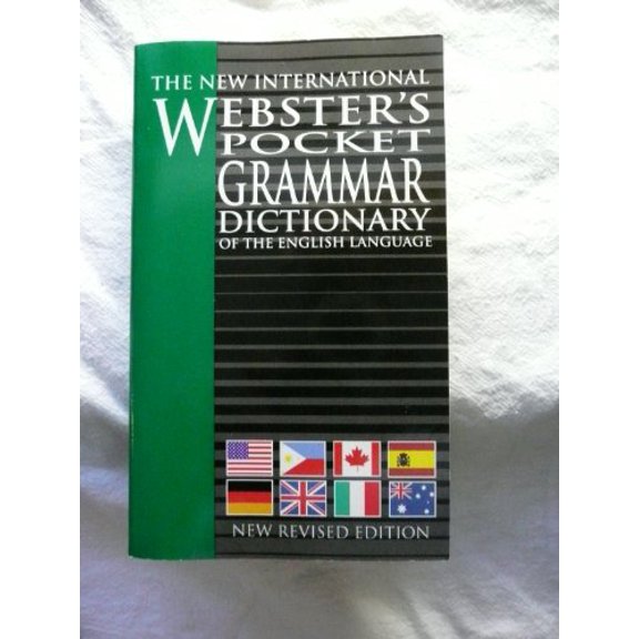 Pre-Owned The New International Webster's Pocket Grammar Dictionary of the English Language, New Revised Edition (Paperback) 1582794197 9781582794198